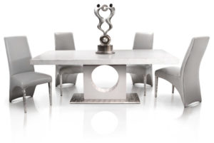 Metal Contemporary Dining Room Sets